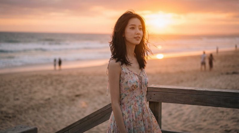 玩物社区旅行视频：海边日落浪漫旅拍